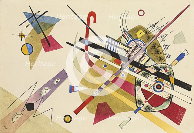 Untitled, 1922. Creator: Kandinsky, Wassily Vasilyevich (1866-1944).