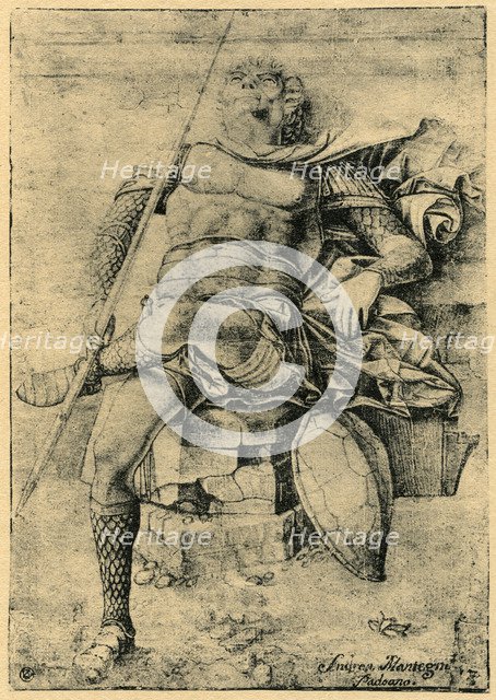 'A Sleeping Soldier', 1913.Artist: Andrea Mantegna