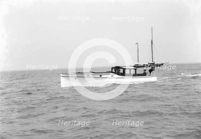 Wolseley launch, 1914. Creator: Kirk & Sons of Cowes.