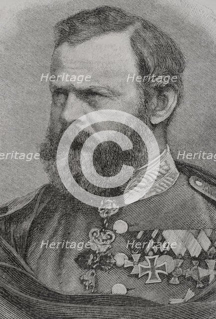 Luitpold of Bavaria, (1821-1912), Prince regent of Bavaria from 1886 to 1912 (1891). Creator: Unknown.