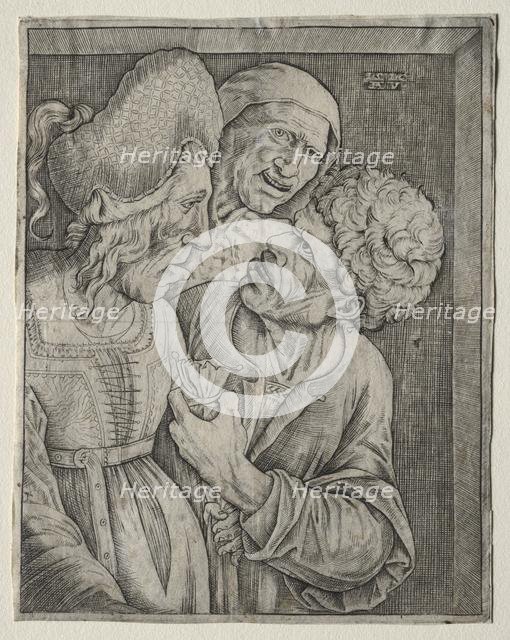 The Rich Old Woman. Creator: Agostino Musi (Italian, 1490-1540).