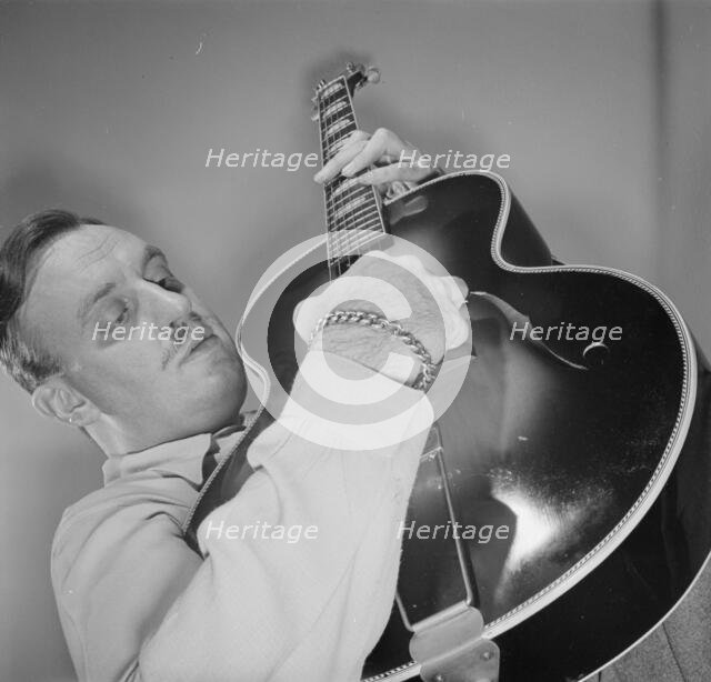 Portrait of Brick Fleagle, New York, N.Y., 1946. Creator: William Paul Gottlieb.