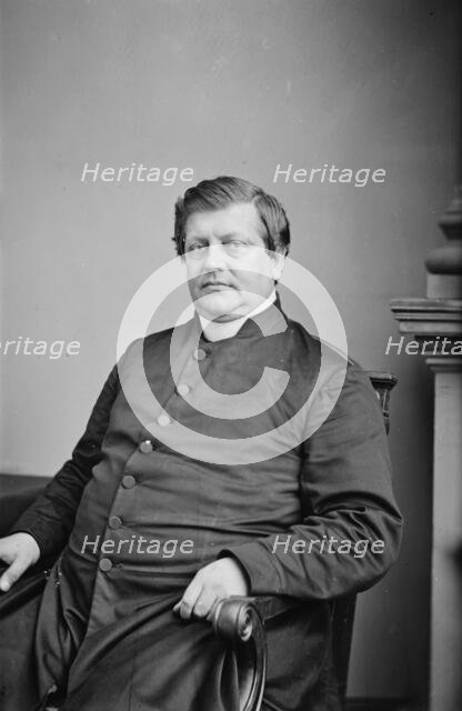 Bishop William Henry Odenheimer, between 1855 and 1865. Creator: Unknown.