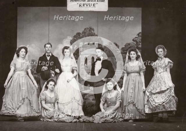 Rowntree Youth Club Revue, 1952. Artist: Unknown