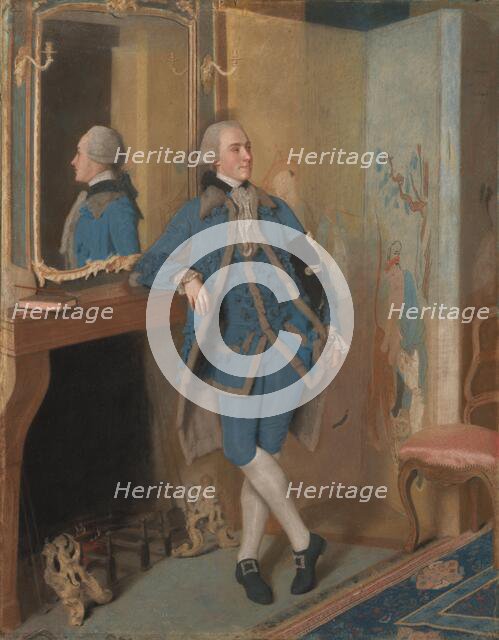 Portrait of John, Lord Mountstuart, later 4th Earl and 1st Marquess of Bute, 1763. Creator: Jean-Etienne Liotard.