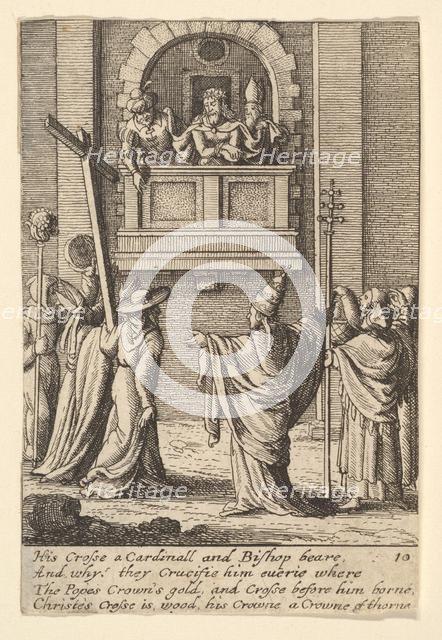 Ecce Homo, 1625-77. Creator: Wenceslaus Hollar.