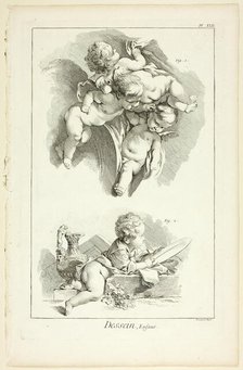 Design: Children, from Encyclopédie, 1762/77. Creator: Benoit-Louis Prevost.