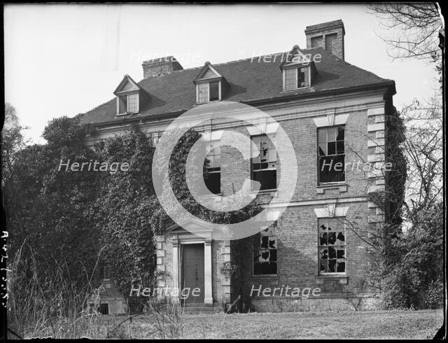 The Rookery, Lichfield Road, Sutton Coldfield, Birmingham, Spring 1942. Creator: George Bernard Mason.