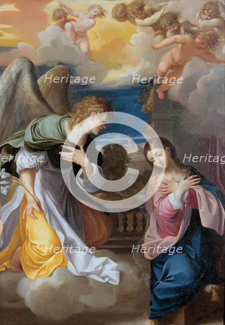 The Annunciation, 1603-1604. Artist: Carracci, Lodovico (1555-1619)