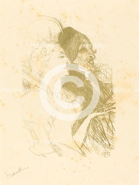 Carnival (Carnaval), 1894. Creator: Henri de Toulouse-Lautrec.