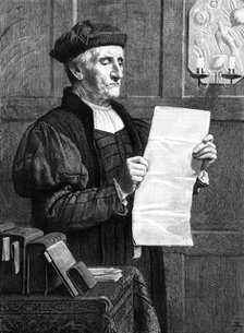 The Man of Law. by H. S. Marks, R.A., from the Royal Academy Exhibition, 1881. Creator: Unknown.