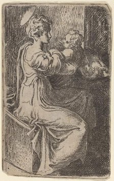 Virgin and Child. Creator: Parmigianino.