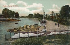 'Parkers Ferry, Surbiton', c1907. Artist: Unknown.