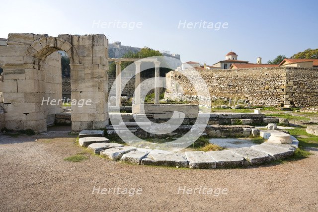 The Tetraconch (Megali Panagia), Athens, Greece. Artist: Samuel Magal