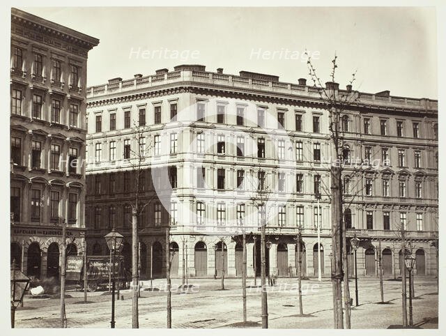 Burg-Ring No. 1, Wohnhaus des Simon Ritter von Biederman, 1860s. Creator: Unknown.