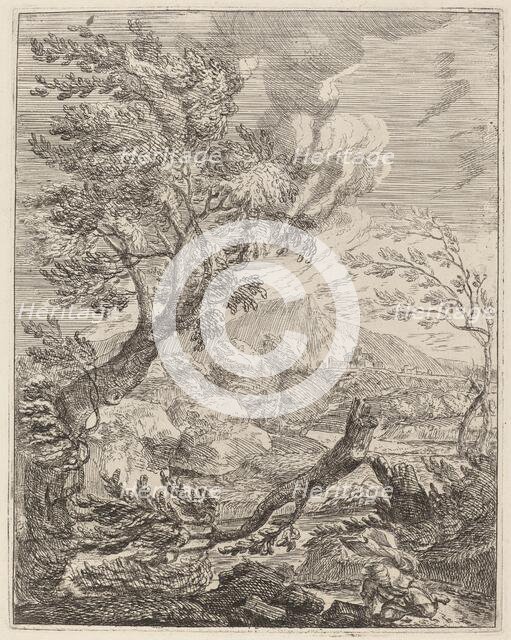 The Withered Tree, 1696. Creator: Crescenzio Onofri.