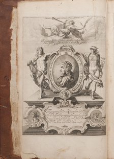 Frontispiece with Portrait of Ovid, Metamorphoses, Oxford, 1632. Artist: Anonymous  