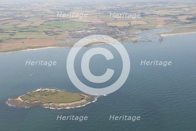 Coquet Island and Amble, Northumberland, 2014. Creator: Historic England Staff Photographer.