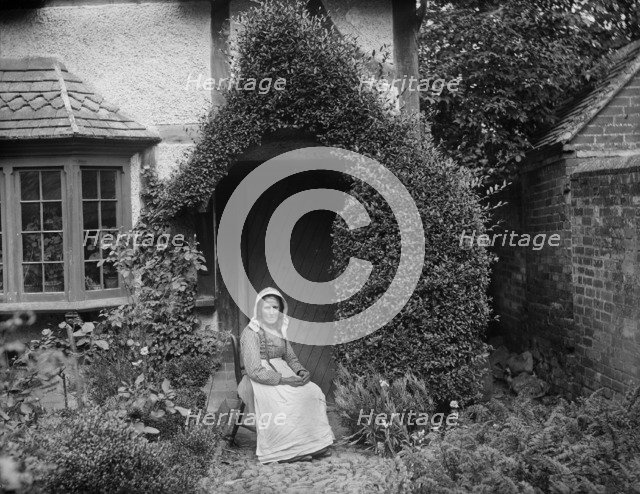 Woman at West Ilsley, Berkshire, 1900. Artist: Henry Taunt