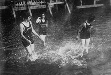 Bathers at Alameda, between c1910 and c1915. Creator: Bain News Service.