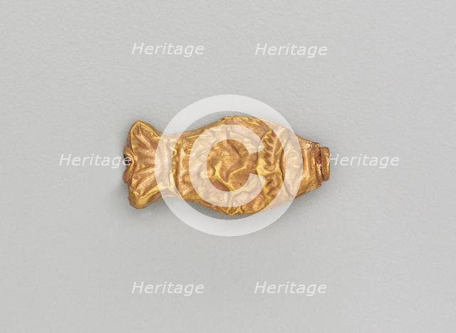 Necklace Bead in the Form of a Fish, 185-72 BC. Creator: Unknown.