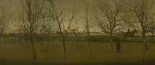 An Orchard in Winter, 1907. Creator: Valerius de Saedeleer.