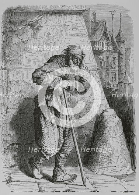 Italian Beggar, 17th century, (1878).  Creator: Unknown.