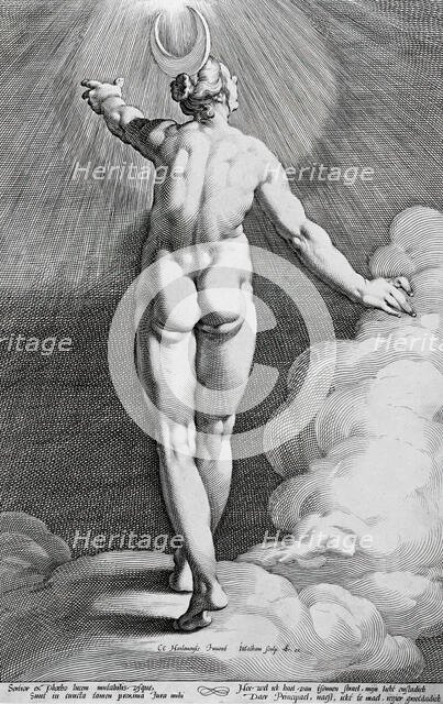 Diana, c1591. Creator: Jacob Matham.