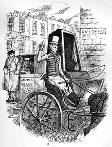 'The Last Cab Driver, and the First Omnibus Cad', c1900. Artist: George Cruikshank.