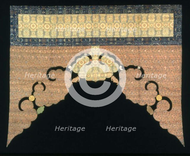 Valance, China, Qing dynasty(1644-1911), 1750/1850. Creator: Unknown.