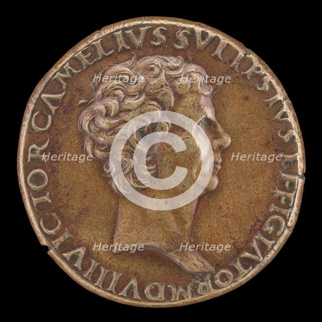 Self-Portrait [obverse], 1508. Creator: Vittore Gambello.