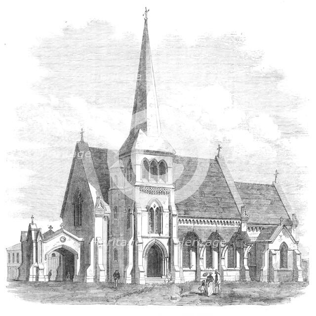 Trinity Church, Rangoon, British Burmah, 1869. Creator: Unknown.