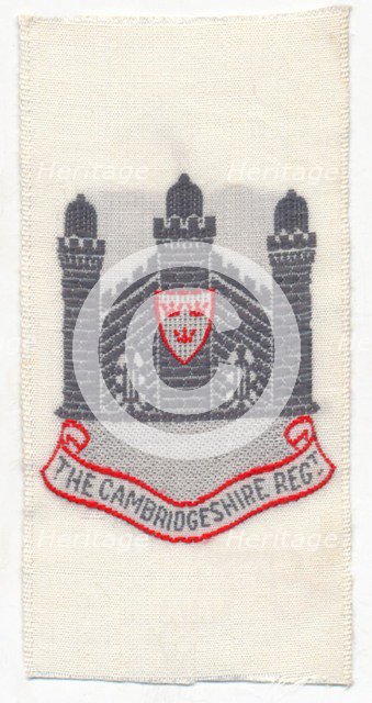 'The Cambridgeshire Regt', c1910. Artist: Unknown.