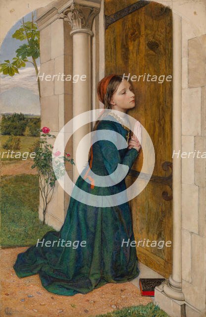 The Devout Childhood of St. Elizabeth of Hungary, between 1851 and 1852. Creator: Charles Allston Collins.