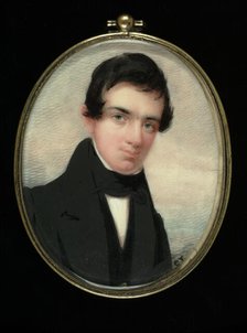 Portrait of a Gentleman, ca. 1820. Creator: Charles Fraser.