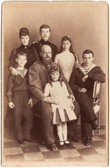 The Romanovs: The Family of the Emperor Alexander III , 1888.
