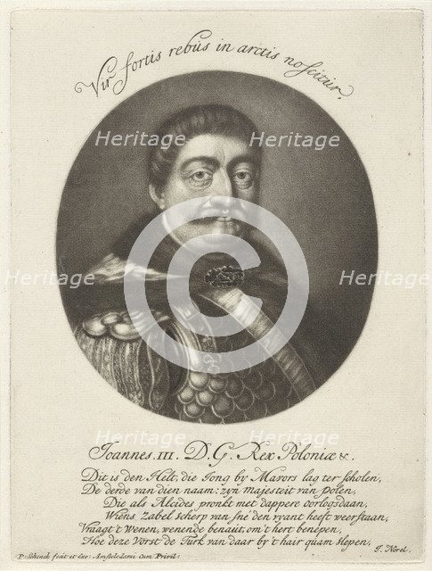 Portrait of John III Sobieski (1629-1696), King of Poland and Grand Duke of Lithuania, um 1700.