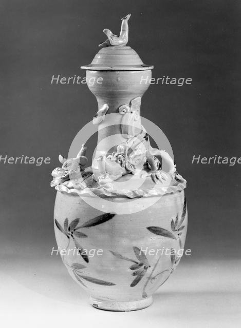 Covered Jar. Creator: Unknown.