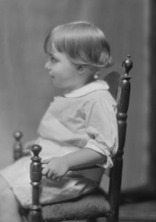 Lily baby, portrait photograph, 1914 Sept. 2. Creator: Arnold Genthe.