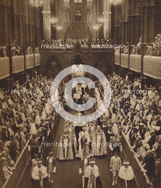 'The King's Procession', May 12 1937. Artist: Unknown.