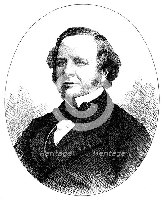 Granville George Leveson-Gower, 2nd Earl Granville (1815-1891), British politician. Artist: Unknown