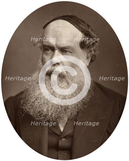 Birket Foster, member of the Watercolour Society, 1880. Creator: Lock & Whitfield.