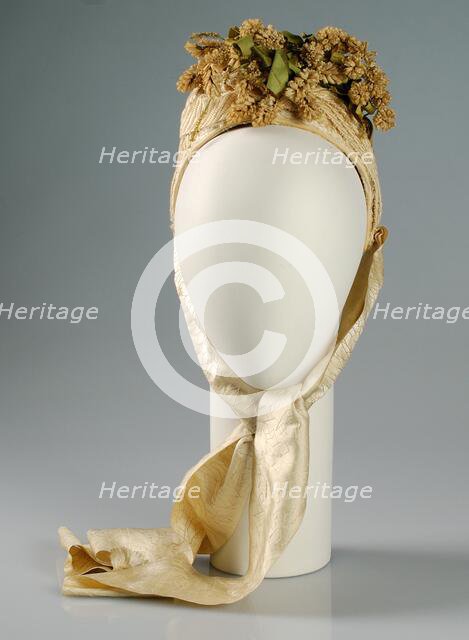 Bonnet, American, ca. 1880. Creator: Balch, Price & Company.