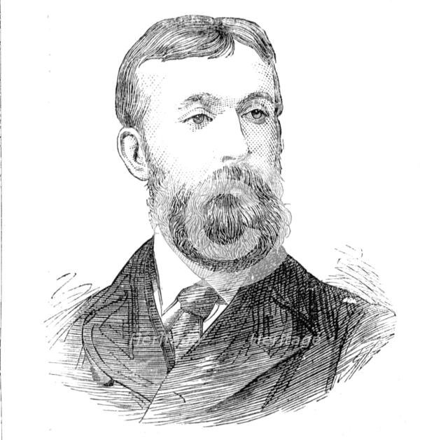 Members of the new House of Commons: Mr. T. Sexton (Sligo County), 1880. Creator: Unknown.