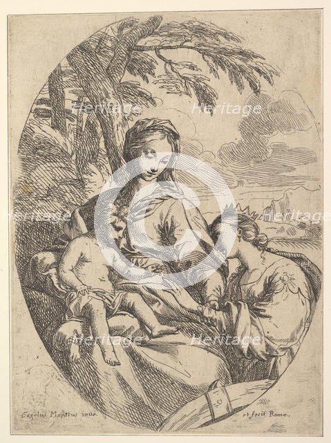 The Marriage of St. Catherine. Creator: Carlo Maratti.