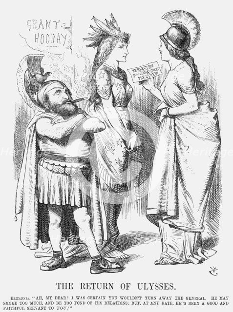 'The Return of Ulysses', 1872. Artist: Unknown