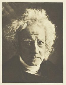 Sir John Herschel, 1867, printed October 1890. Creator: Julia Margaret Cameron.