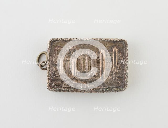 Vinaigrette, Birmingham, 1845/46. Creator: Nathaniel Mills.