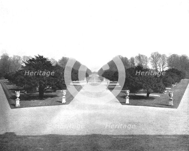 Hampton Court Palace Gardens, Richmond, London, 1894. Creator: Unknown.