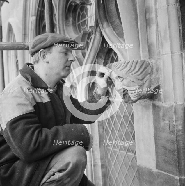 Carlisle Cathedral, Carlisle, Cumbria, 07/03/1967. Creator: John Laing plc.